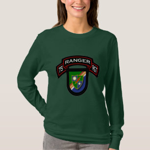 75th Ranger Rgt - scroll & flash T-Shirt