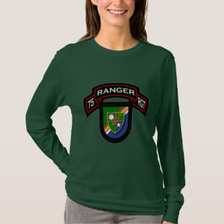 75th Ranger Rgt - scroll & flash T-Shirt