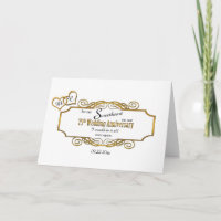75th Wedding Anniversary for My Sweetheart Card