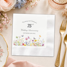75th Wildflowers Wedding Anniversary