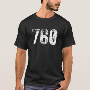 760 Area Code Oceanside CA Mobile Telephone Area C T-Shirt
