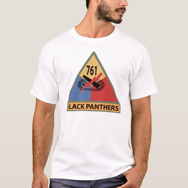 761st Tank Battalion SSI w Name Tape (Front)