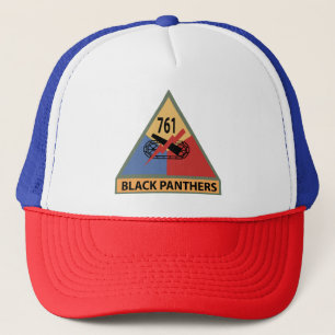 761st Tank Battalion SSI w Name Tape Trucker Hat