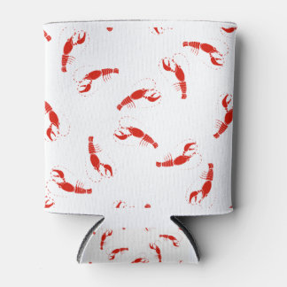 7677Red Lobsters Can Cooler