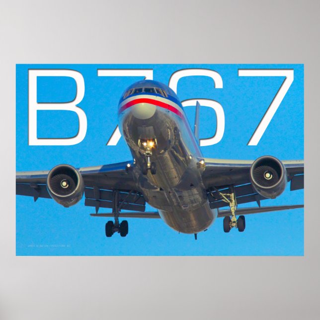 767 AIRLINER POSTER (Front)
