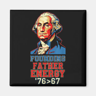 76 67 George Washington Founding Father History Fu Magnet
