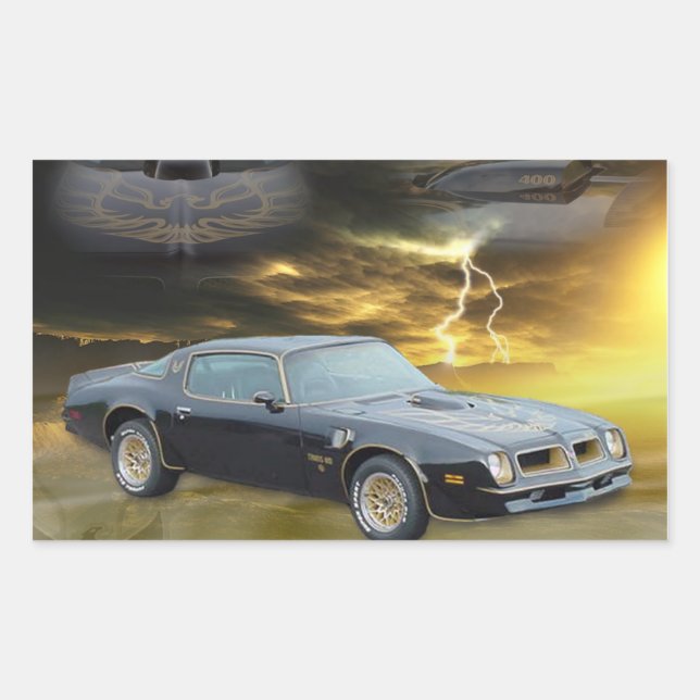 76 FireChicken Tribute Design Toolbox Rectangular Sticker (Front)