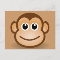 76-Free-Cute-Cartoon-Monkey-Clipart-Illustration