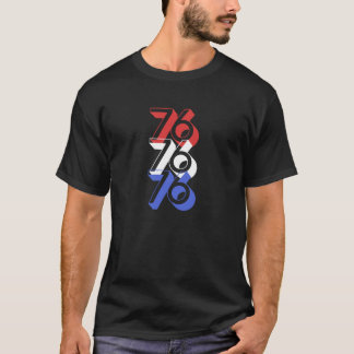 '76 Patriotic V-Neck Tee - 4th of July