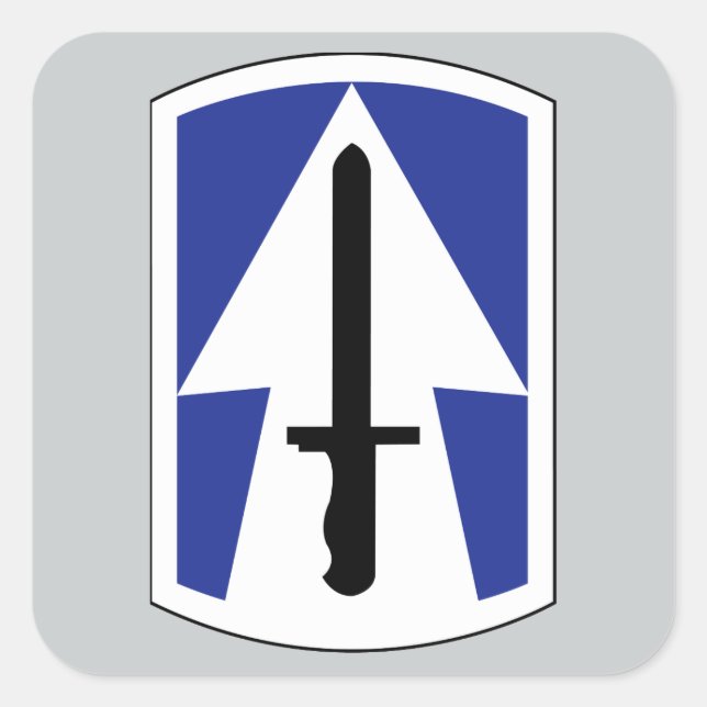 76th Infantry Brigade Square Sticker (Front)