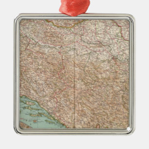 7778 Yugoslavia Metal Tree Decoration