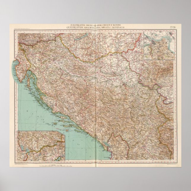 7778 Yugoslavia Poster (Front)