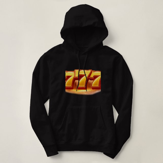 777 Angel Number Hoodie – Alignment, Luck & Higher (Design Front)