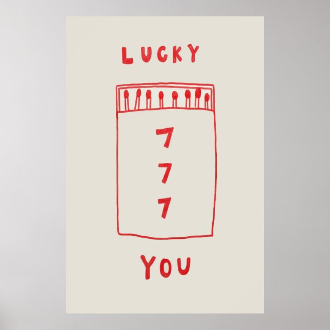 777 Lucky You Poster (Front)