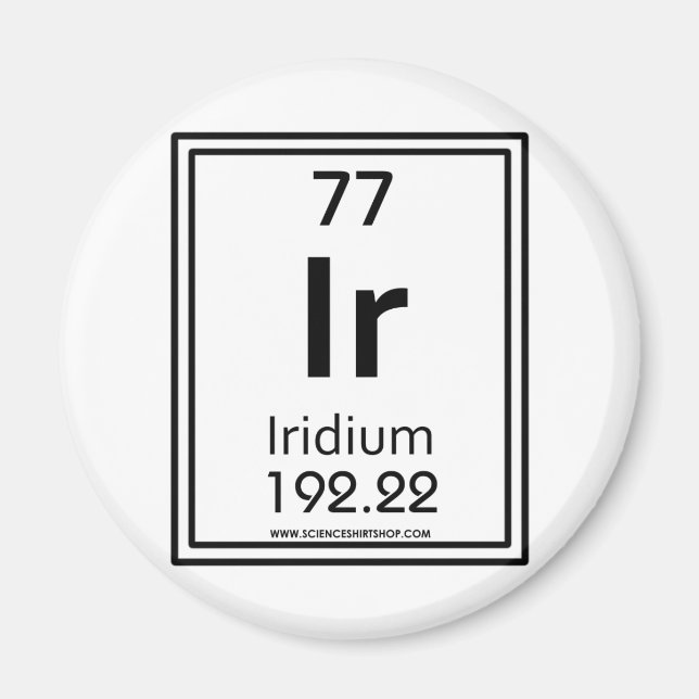 77 Iridium Magnet (Front)
