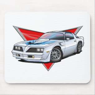 77TA_white Mouse Pad