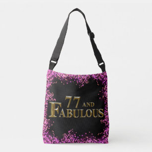 77th Birthday Crossbody Bag