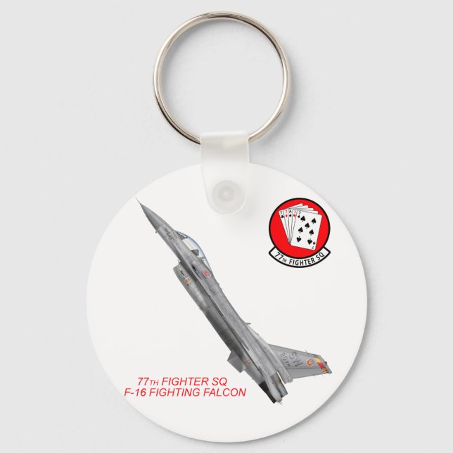77th Fighter Squadron Key Ring (Front)