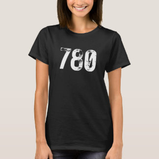 780 Area Code Edmonton AB Mobile Telephone Area Co T-Shirt