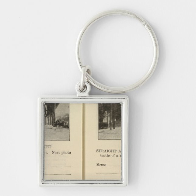 78689 Broadway & 230th St Dobbs Ferry Key Ring (Front)