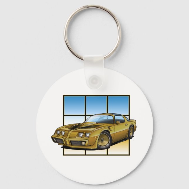 78-81 SE Trans Am Key Ring (Front)