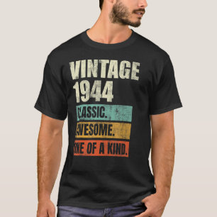 78 Years Old Awesome Vintage 1944 78th Birthday Me T-Shirt