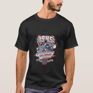 78th Birthday Vintage Classic Car 1945 Mens Womens T-Shirt