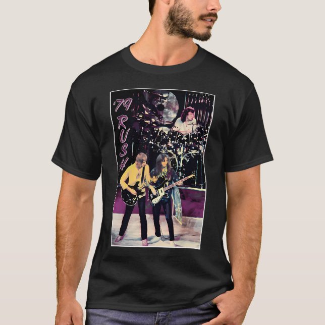 79 Rush Concert T-Shirt (Front)