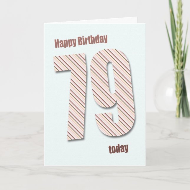 79th birthday card (Front)