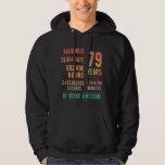 79th Birthday Men Women Funny 79 Years Old Hoodie<br><div class="desc">79th Birthday Men Women Funny 79 Years Old</div>