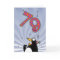 79th Birthday - Penguin Surprise Card