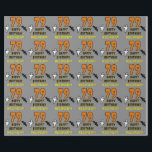 79th Birthday: Spooky Halloween Theme, Custom Name Wrapping Paper<br><div class="desc">This spooky and scary Hallowe'en birthday themed wrapping paper design features a large number "79", along with the message "HAPPY BIRTHDAY, ", and a custom name. There are also depictions of a bat and a ghost on the front. Wrapping paper like this might be a fun way of wrapping gifts...</div>
