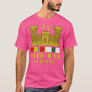 79th Engineer Battalion ENG Branch ColdVeteran w C T-Shirt