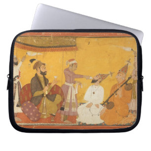 ]7.110/359 Gosain Narayan takes poison in the pres Laptop Sleeve