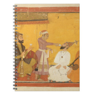 ]7.110/359 Gosain Narayan takes poison in the pres Spiral Notebook
