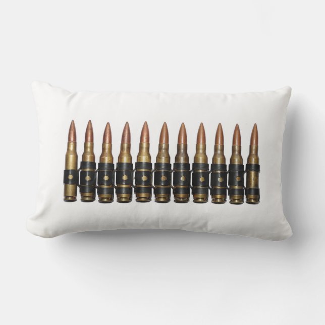 7.62 Machine gun bullets pillow (Front)