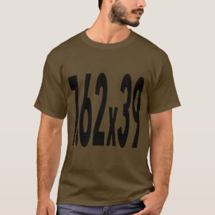 7.62x39 Black T-Shirt