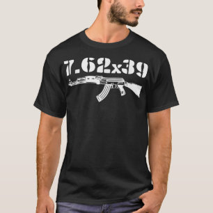 7.62X39 Calibre Ammo AK-47 Gun T-Shirt