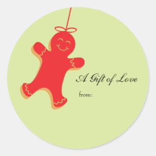 7, A Gift of Love , from: Classic Round Sticker