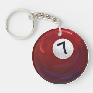 7 Ball Key Ring