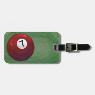 7 Ball Luggage Tag