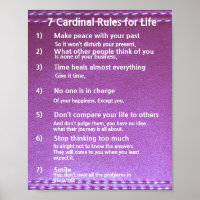7 Cardinal Rules for LIFE