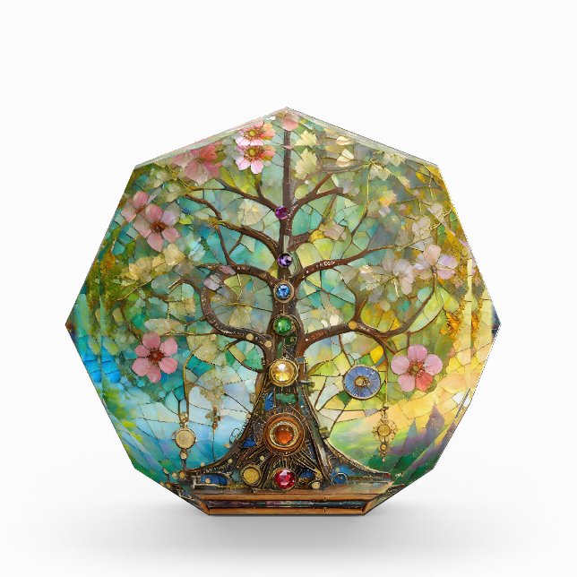 7 Chakra Blossoming Tree Of Life Photo Block (Front)
