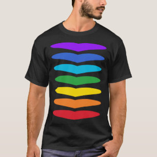 7 Chakra Hearts Energy System Chakras Colours Kund T-Shirt