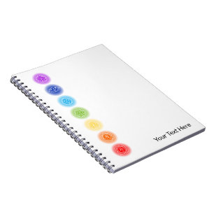 7 Chakra Symbols  Notebook