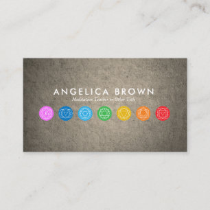 7 Chakras Business Card