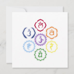 7 Chakras in a Circle