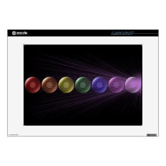 7 Chakras Laptop Skin