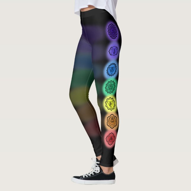 7 chakras leggings (Left)
