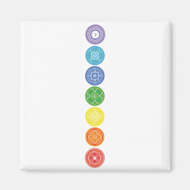7 Chakras Magnet (Front)